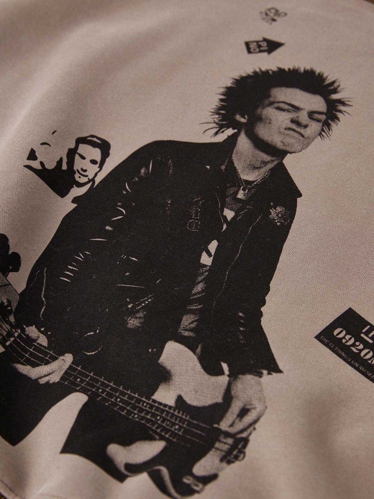 Oversized Character Print Raglan Sweatshirt Product Image