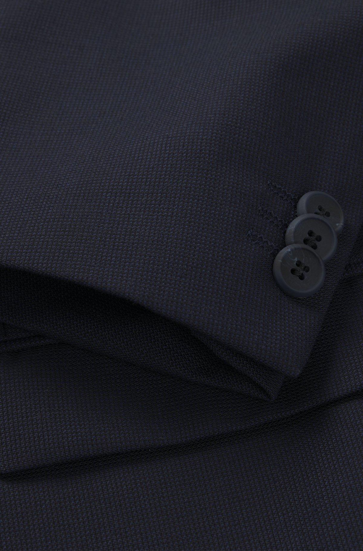 Extra-slim-fit suit in micro-patterned dobby Product Image