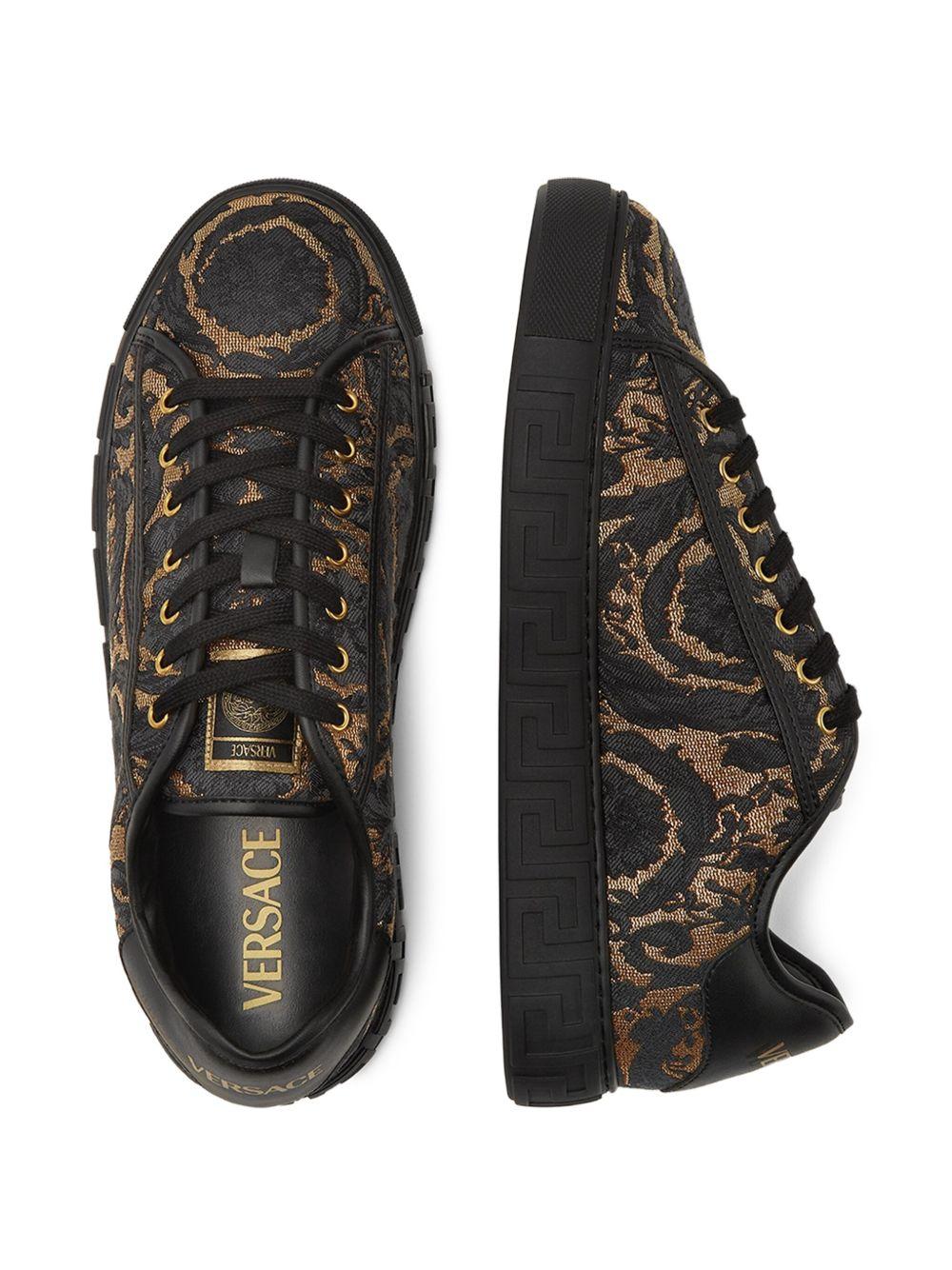 Barocco Jacquard Greca sneakers Product Image