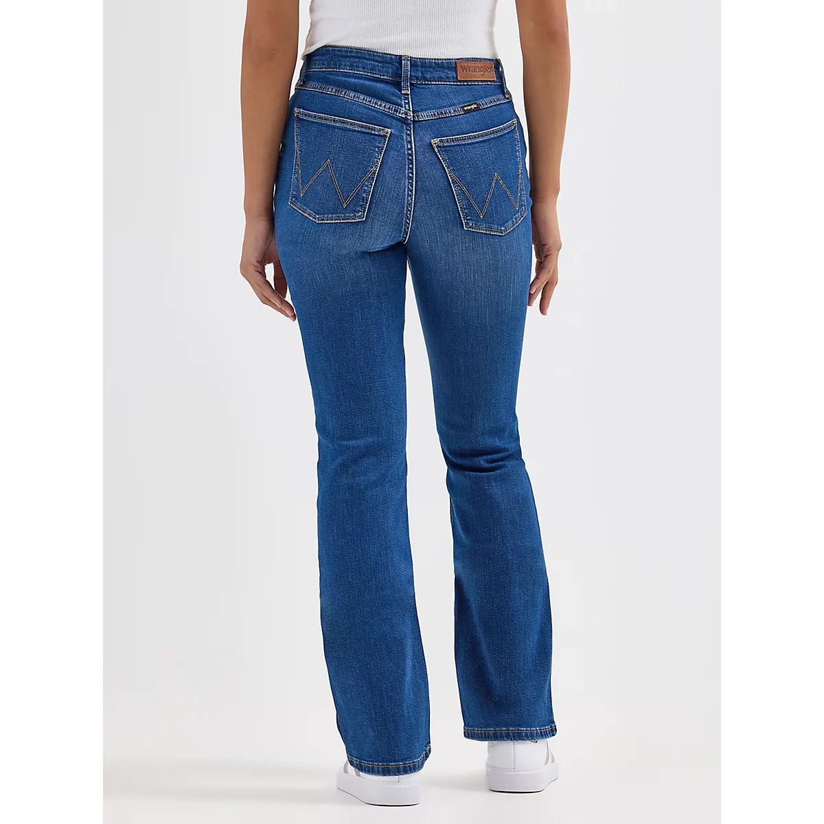Women's Wrangler® High Rise Bold Boot Jean in Medium Product Image
