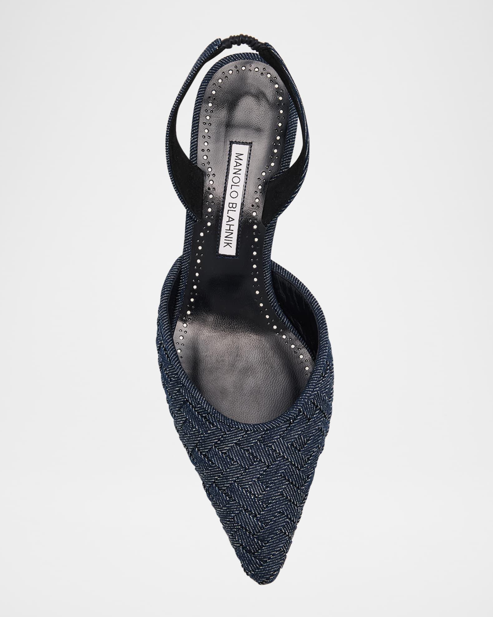 Carolyne Chambray Slingback Pumps Product Image