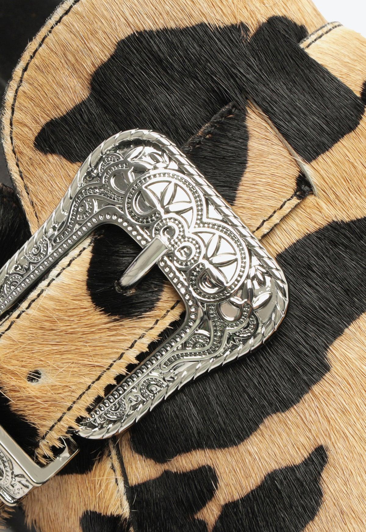 Grace Calf Hair Clog Female Product Image