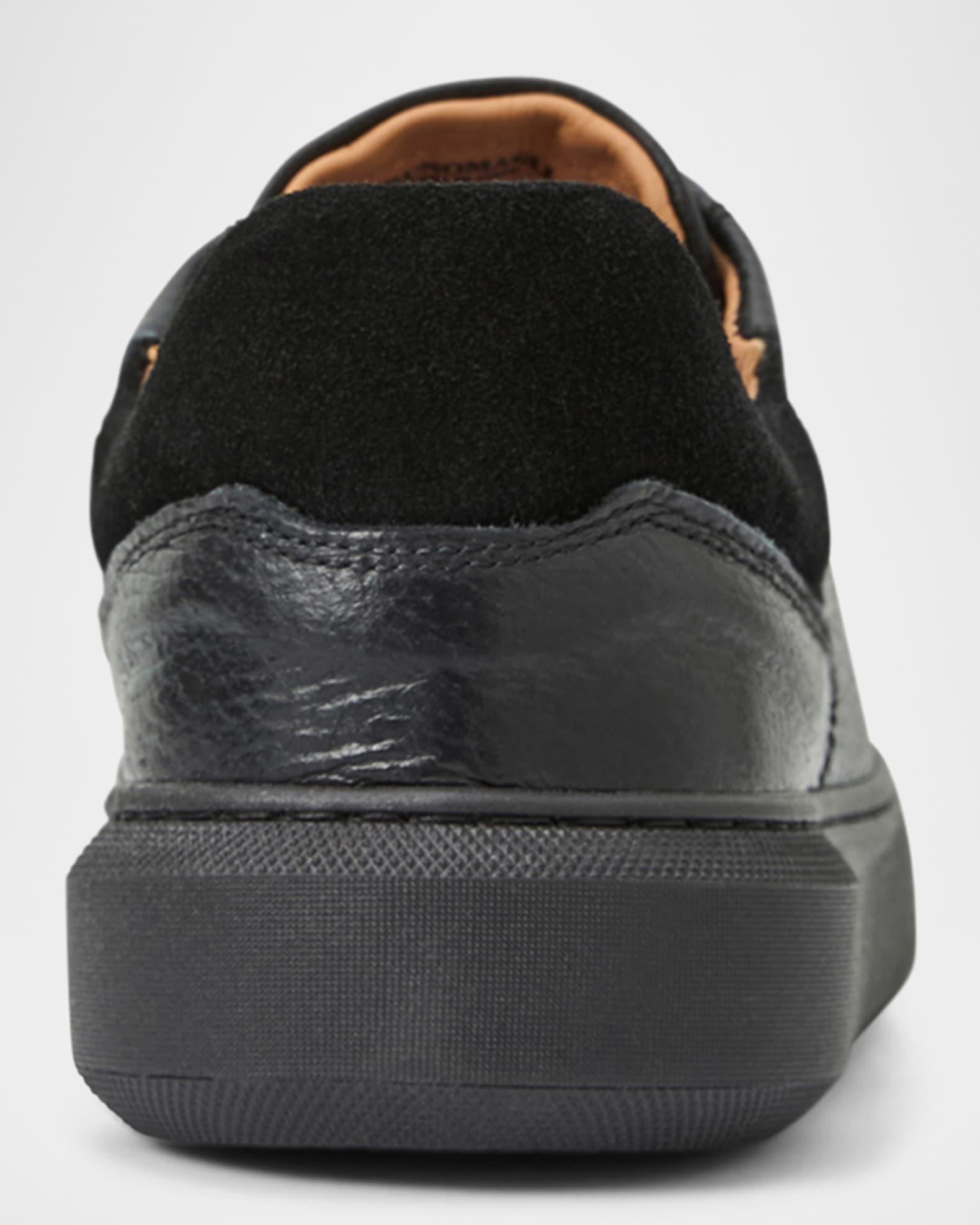 Men's Salvatore Low-Top Leather Sneakers  Product Image