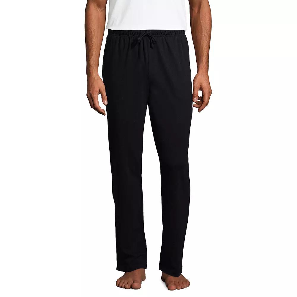 Big & Tall Lands' End Knit Jersey Sleep Pants, Men's,  Product Image