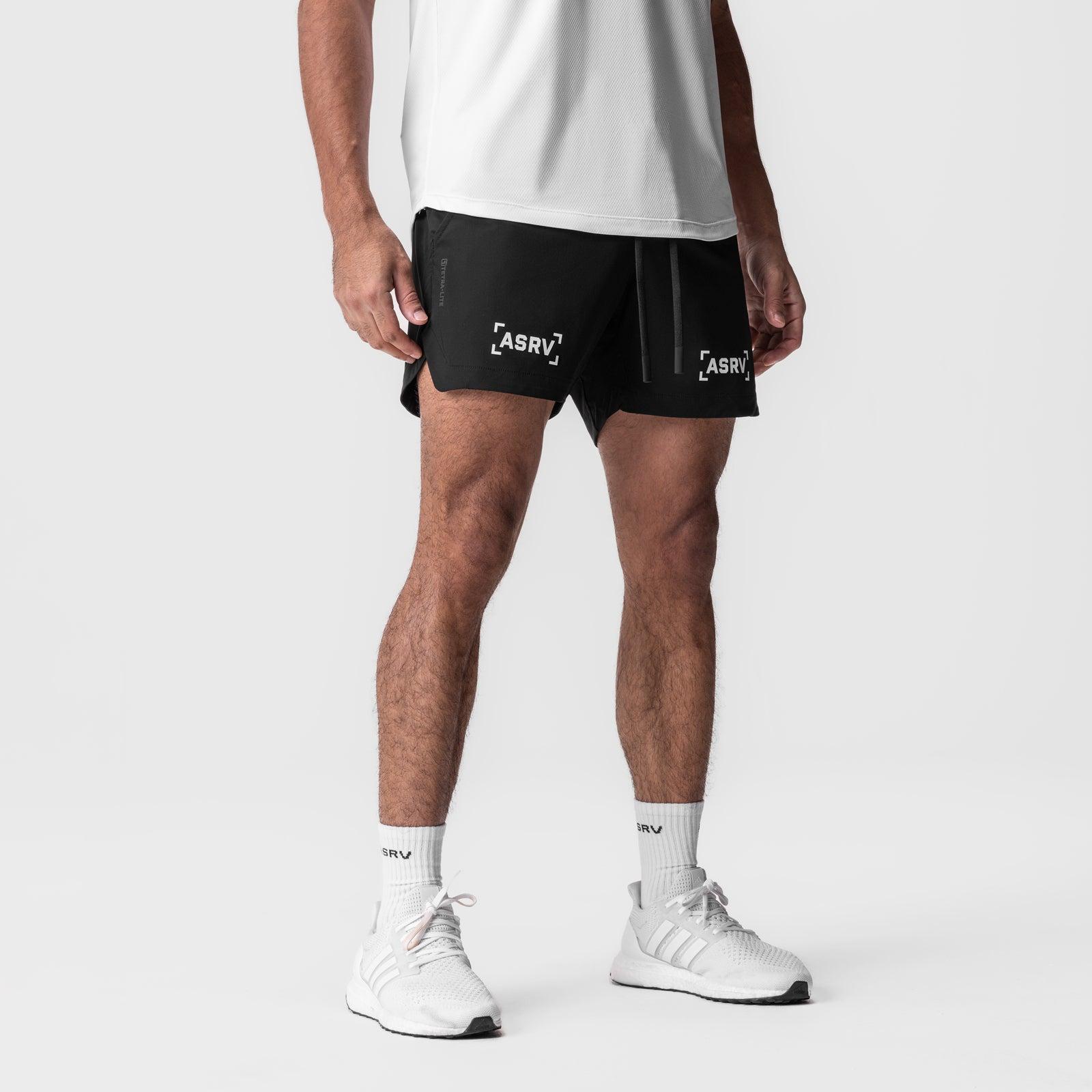 0751. Tetra-Lite® 5" Linerless Short - Black "White Bracket" Male Product Image