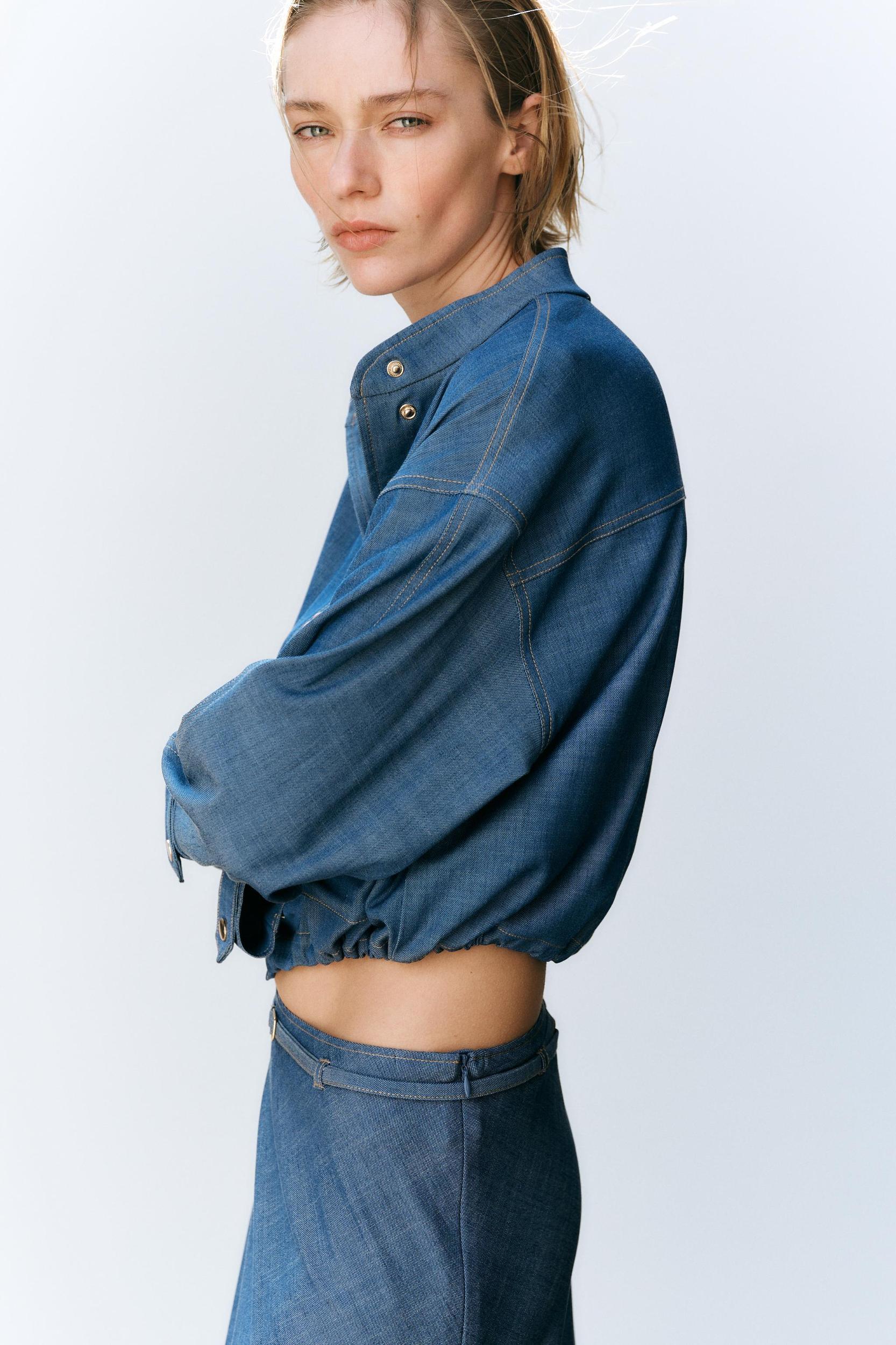 BOMBER JACKET WITH POCKETS Product Image