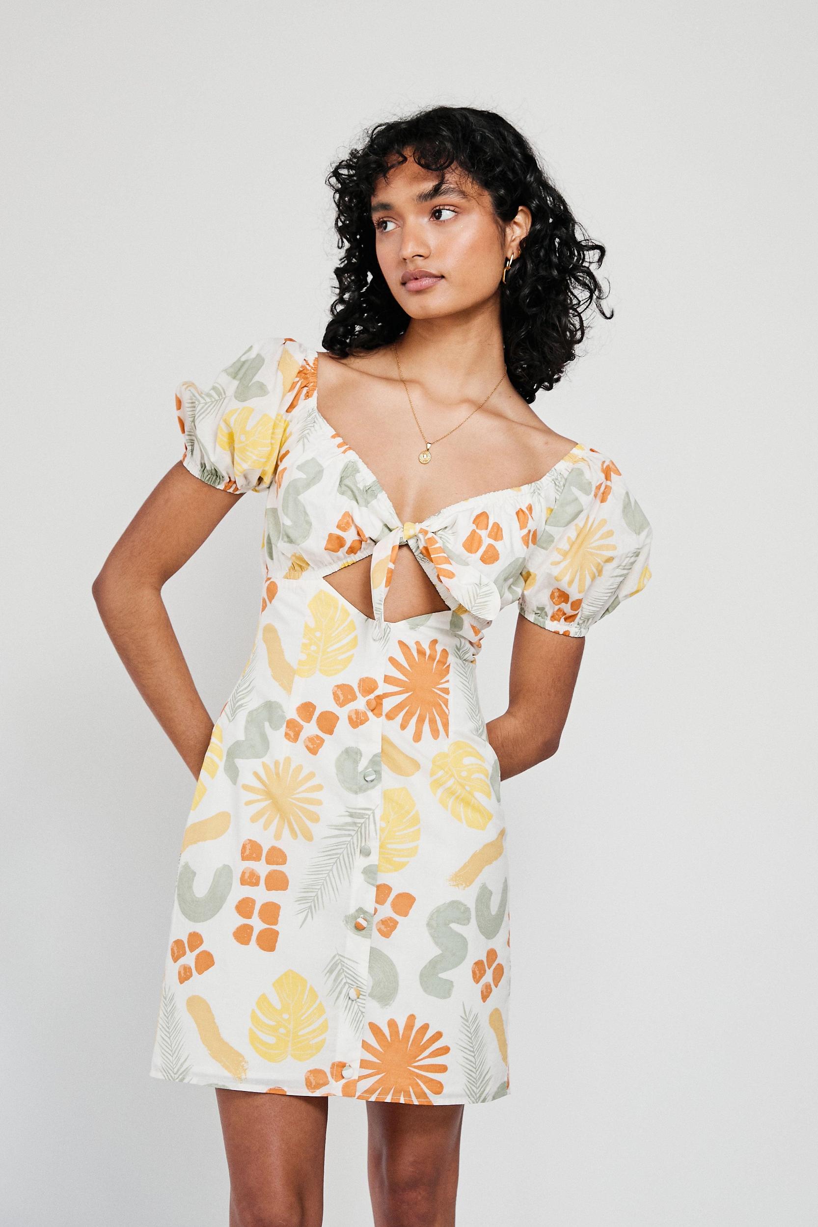 Enga Dress - Desert Leaf Product Image