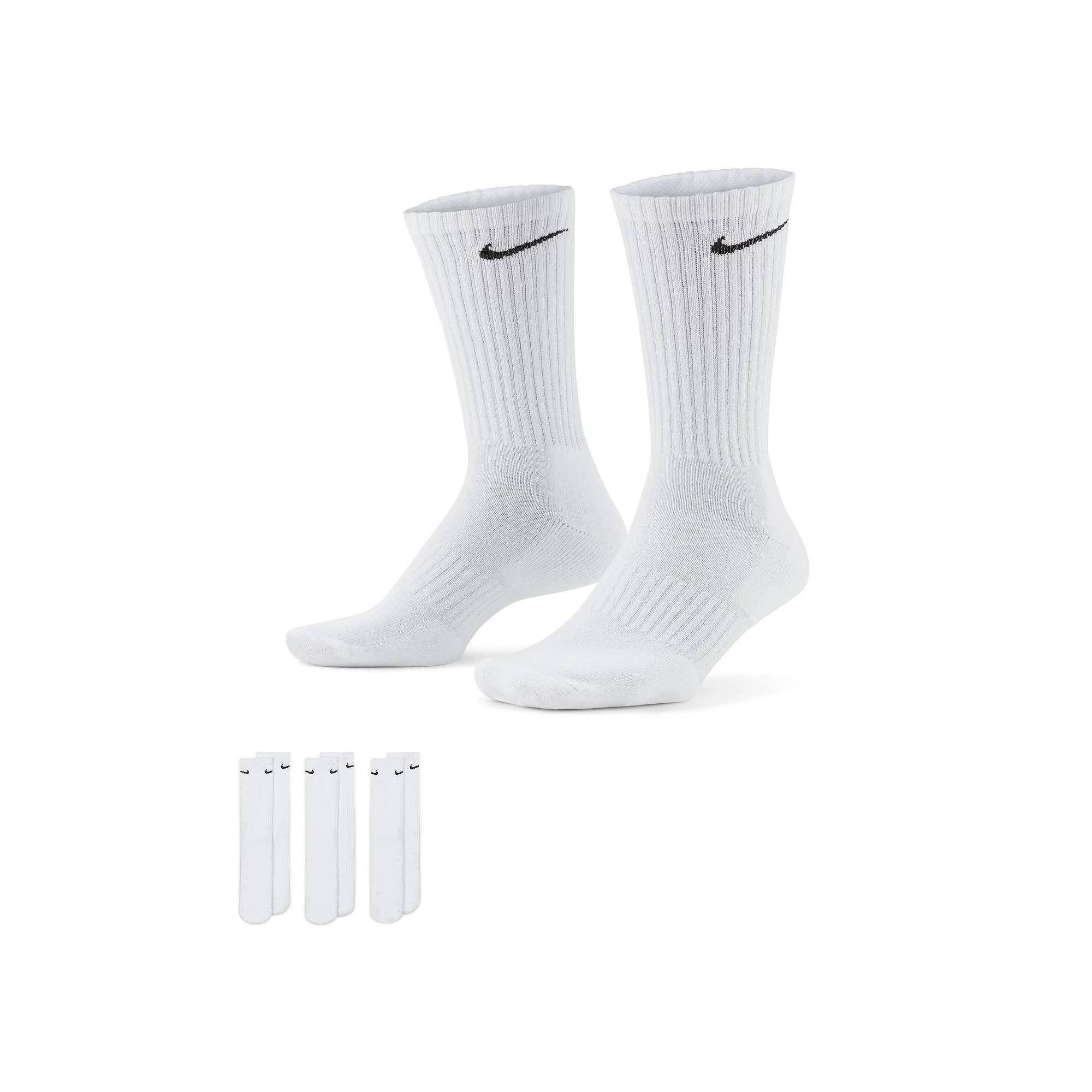 Women's Nike Everyday Cushioned Training Crew Socks 3-Pack,  Product Image
