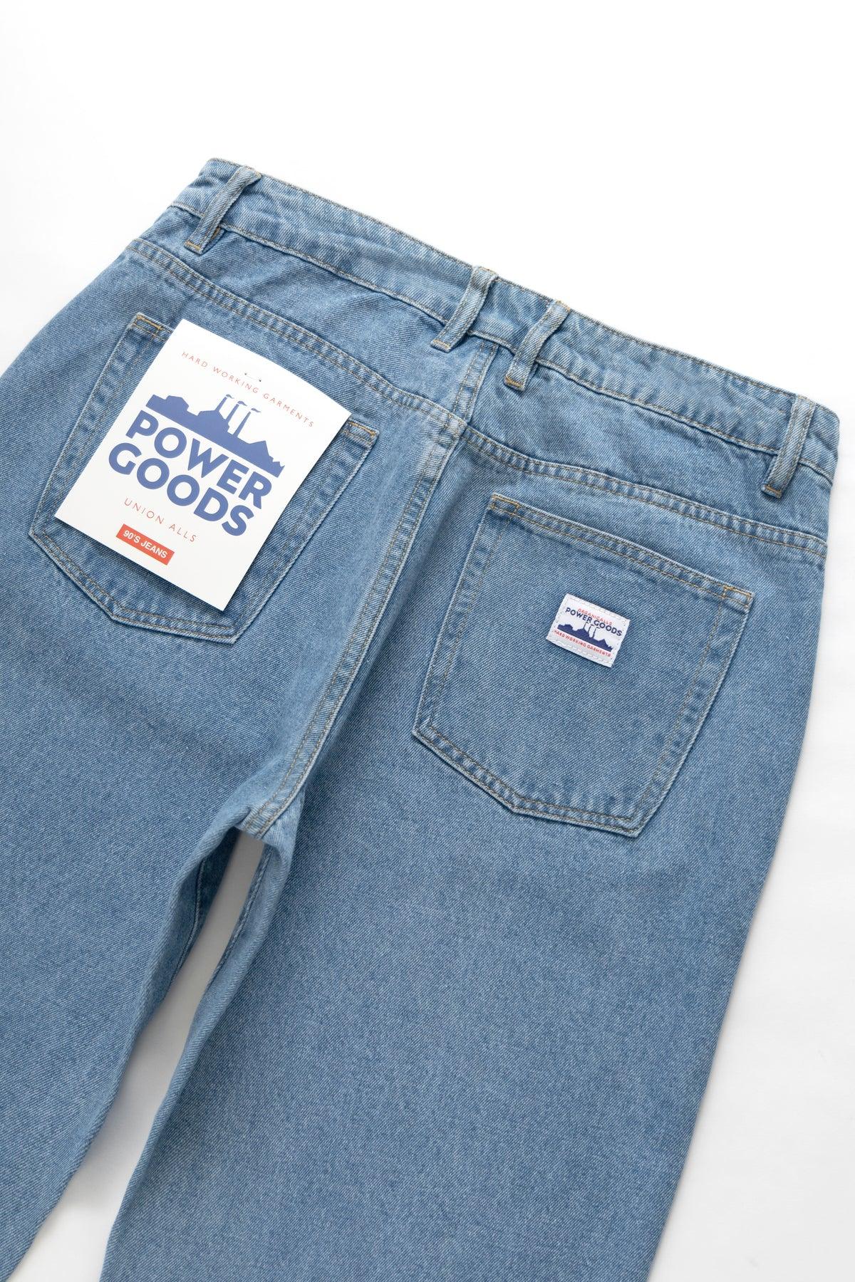 Power Goods - 90's Jeans - Washed Blue Product Image