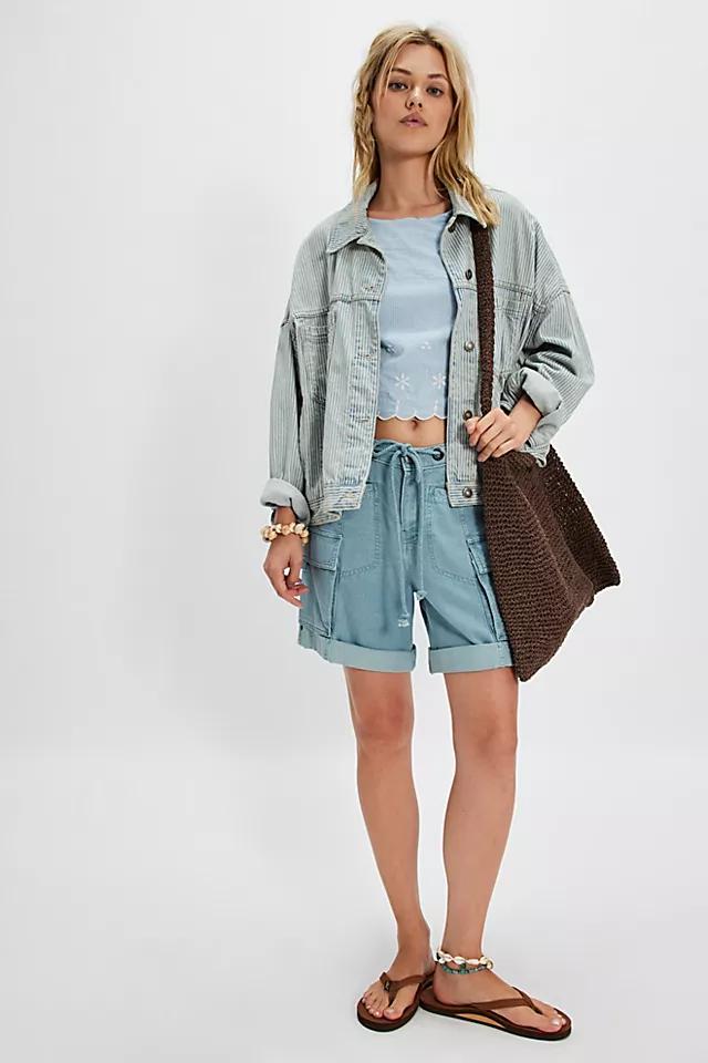 Frankie Washed Shorts Product Image