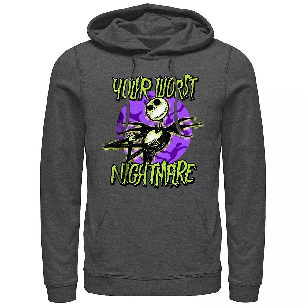 Disney's The Nightmare Before Christmas Your Worst Nightmare Men's Graphic Hoodie,  Product Image