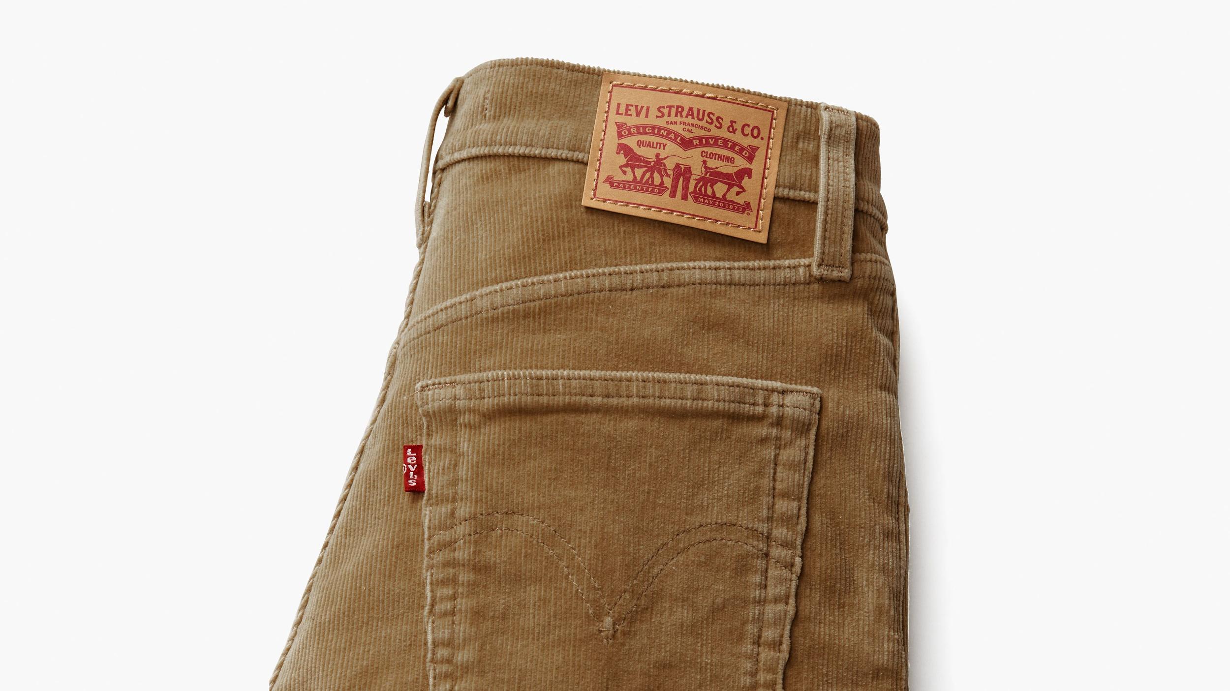 Ribcage Straight Ankle Corduroy Women's Pants Product Image