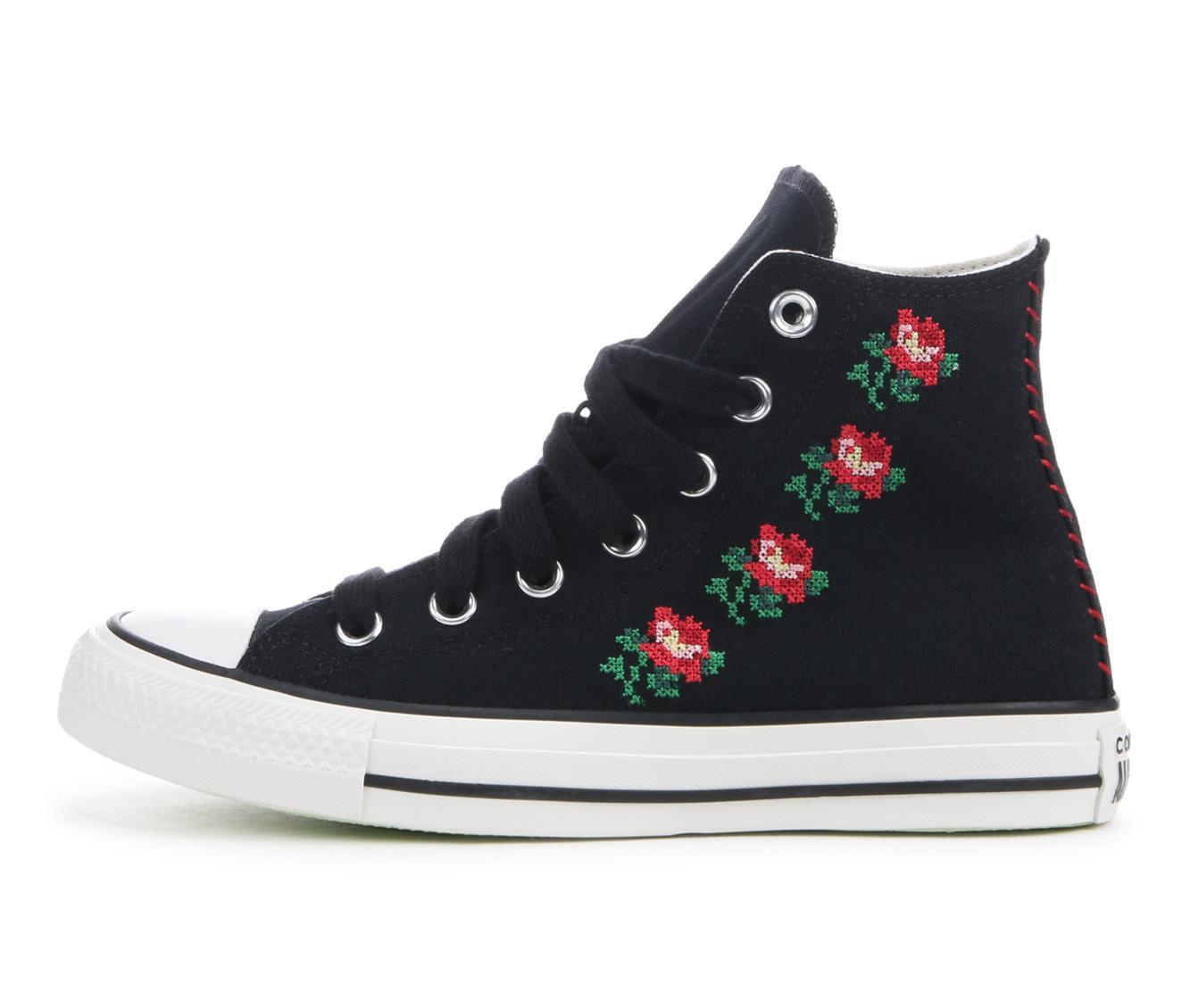 Women's Converse Chuck Taylor All Star Lift Hi Floral Sneakers Product Image