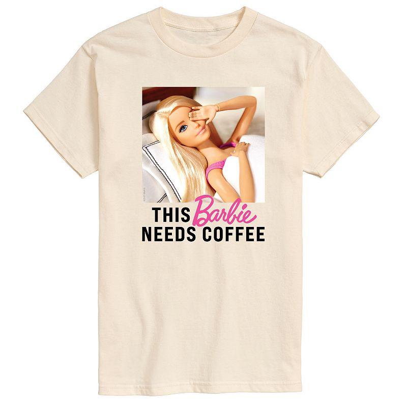 Men's Barbie® This Barbie Needs Coffee Graphic Tee,  Product Image