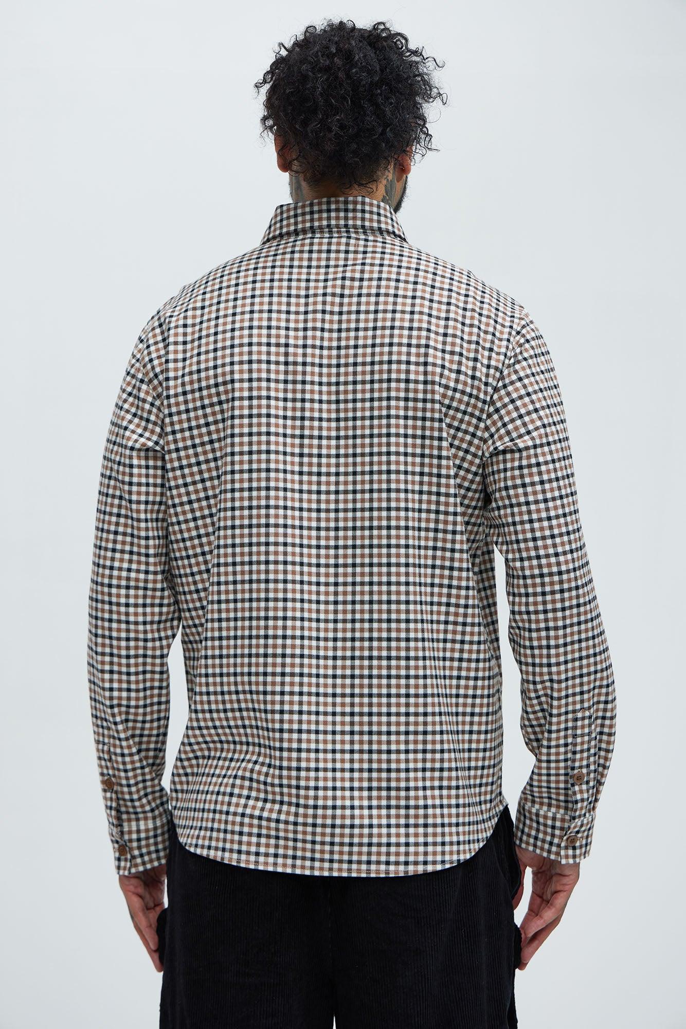 George Gingham Plaid Shirt - Multi Color Male Product Image