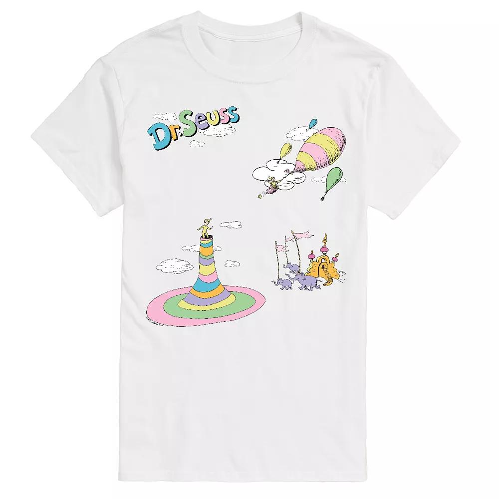 Big & Tall Dr. Seuss Oh The Places You'll Go Icons Graphic Tee, Men's,  Product Image