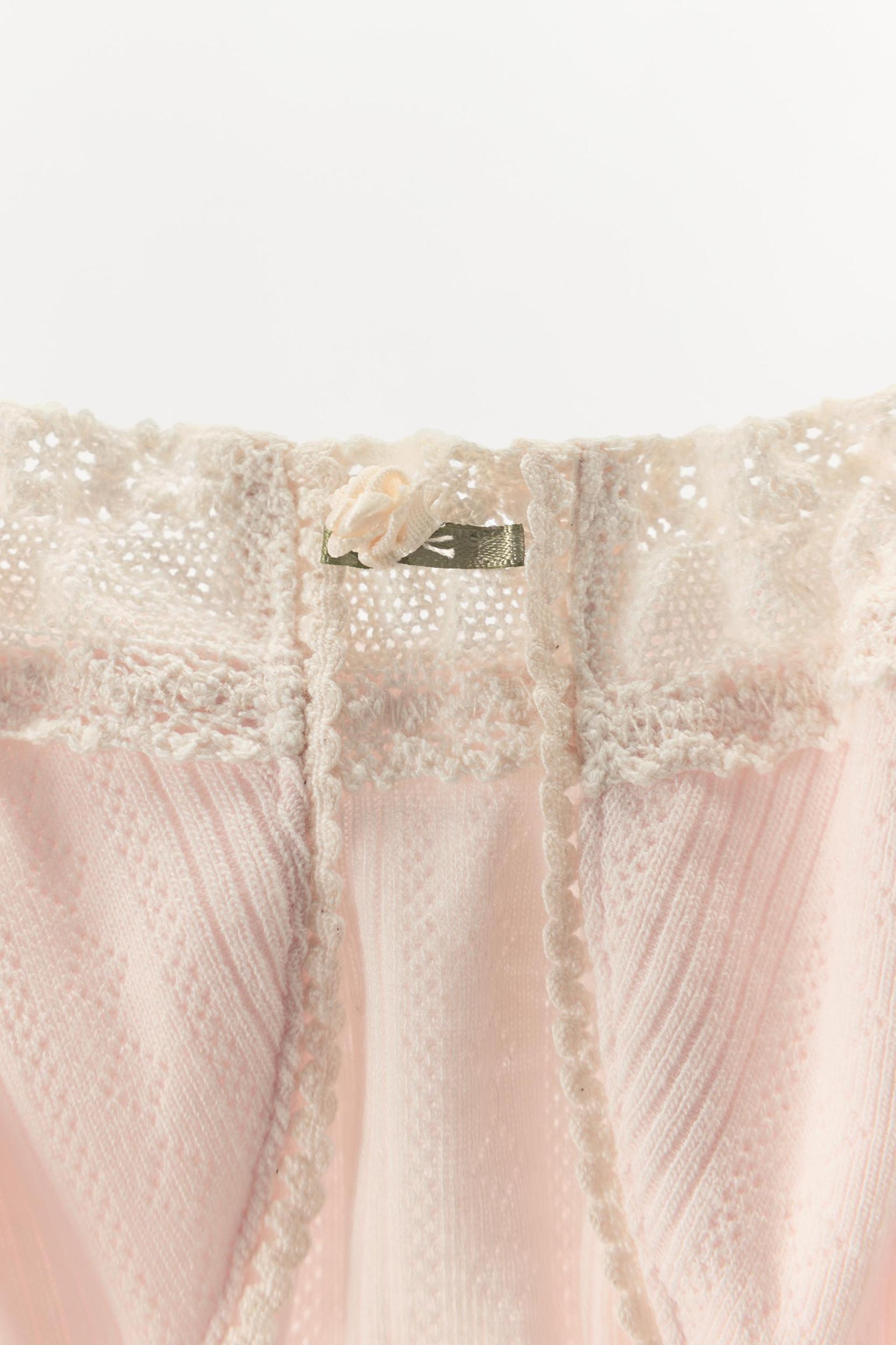 POINTELLE LACE TRIM BRIEFS Product Image