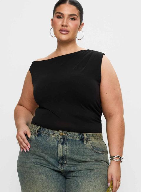 Miyako Bodysuit Black Curve Product Image