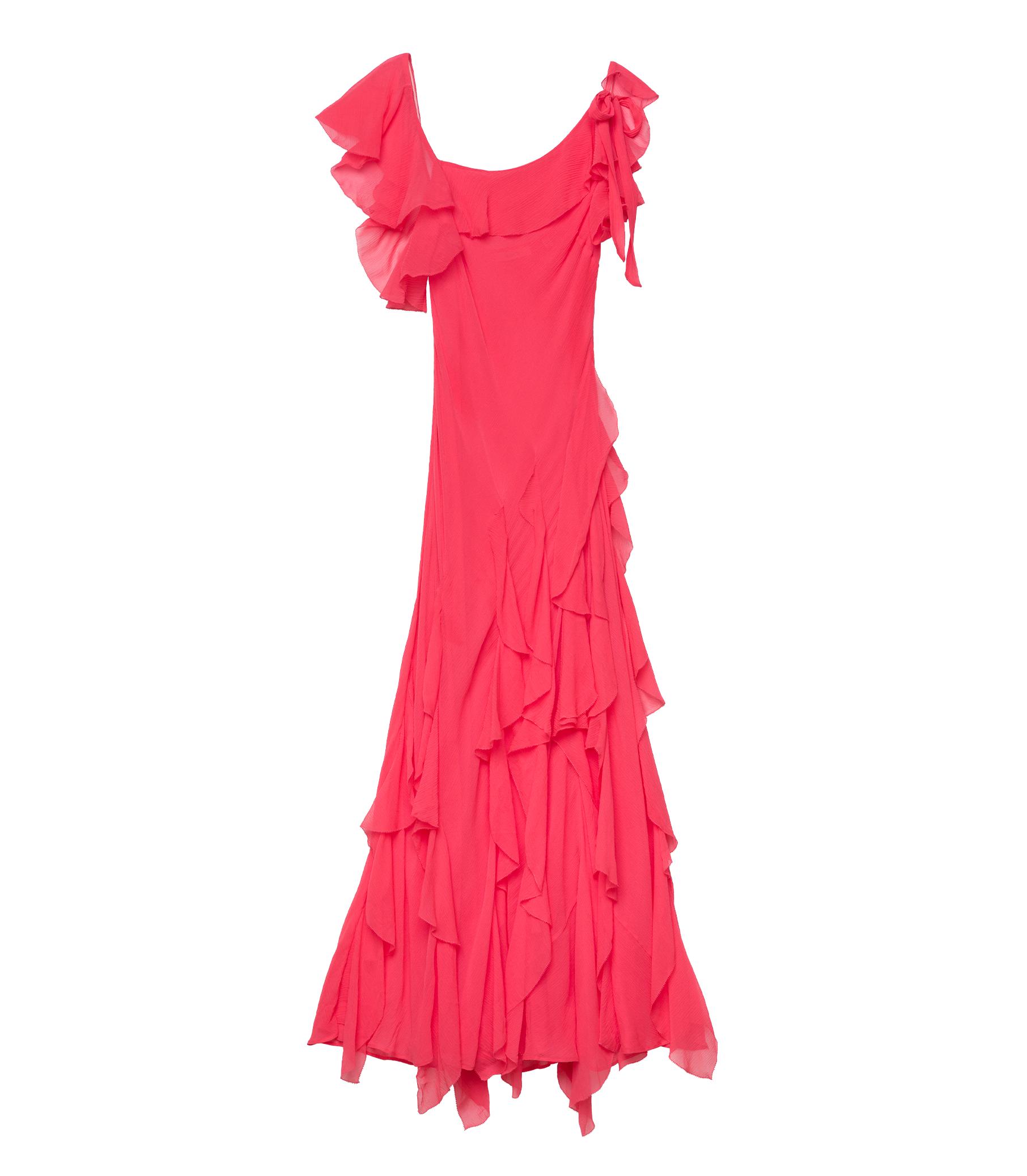 ZELIA DRESS -- BOUGAINVILLEA Product Image
