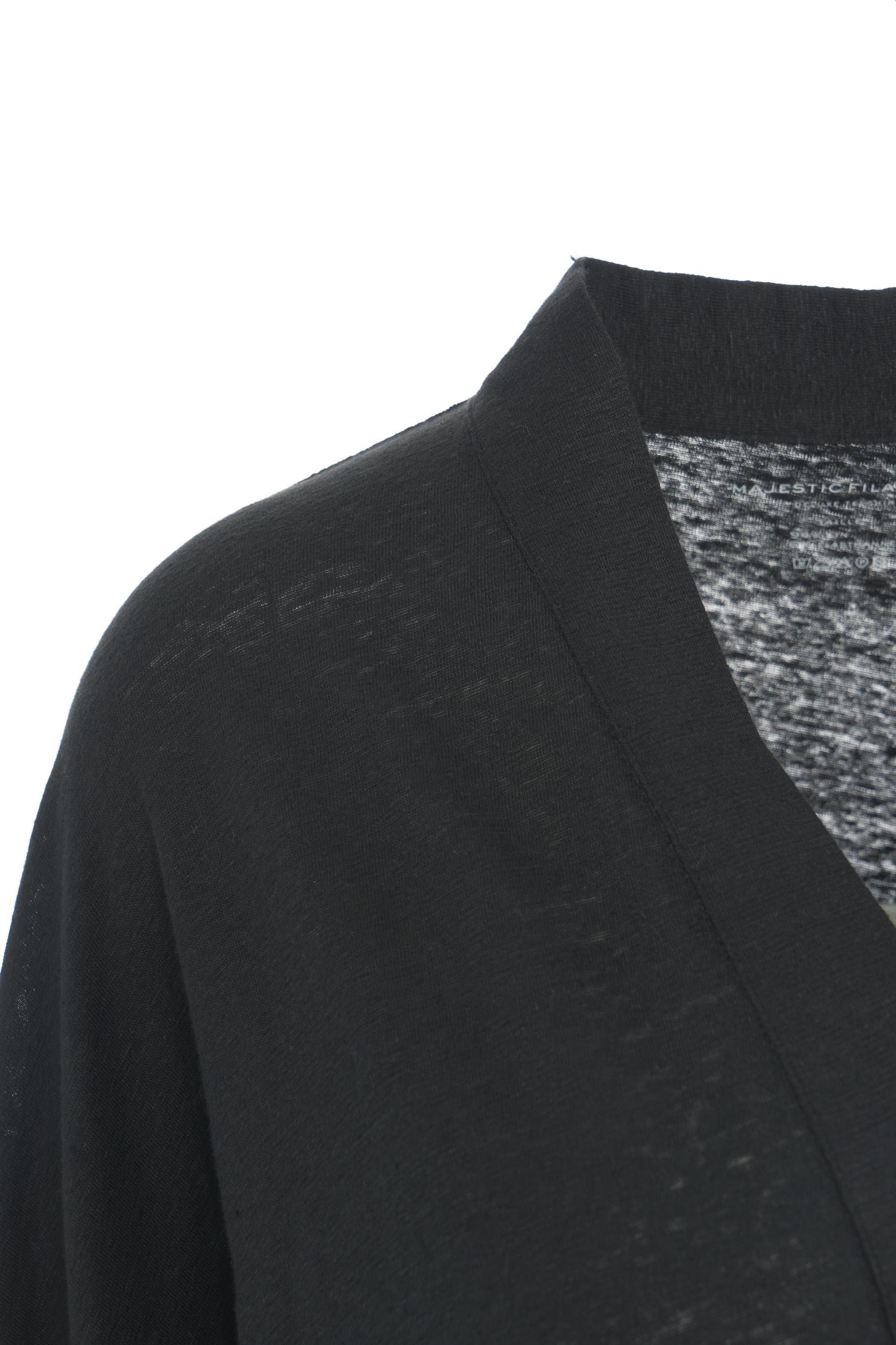 Short linen kimono Product Image