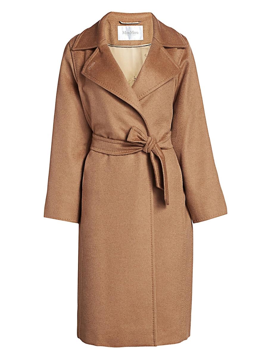 Manuela Belted Camel Hair Coat Product Image