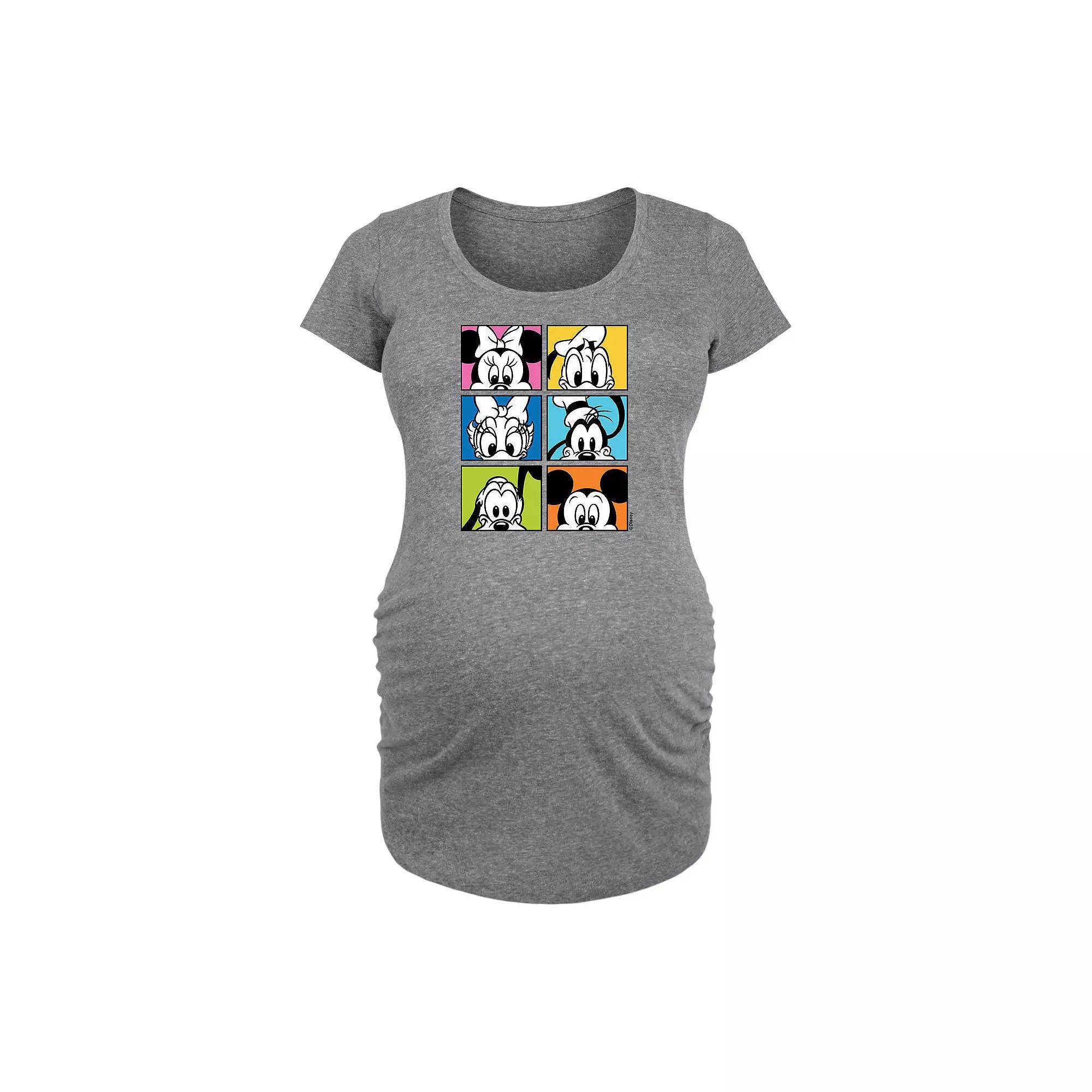 Maternity Peanuts Christmas Group Graphic Tee, Women's,  Product Image