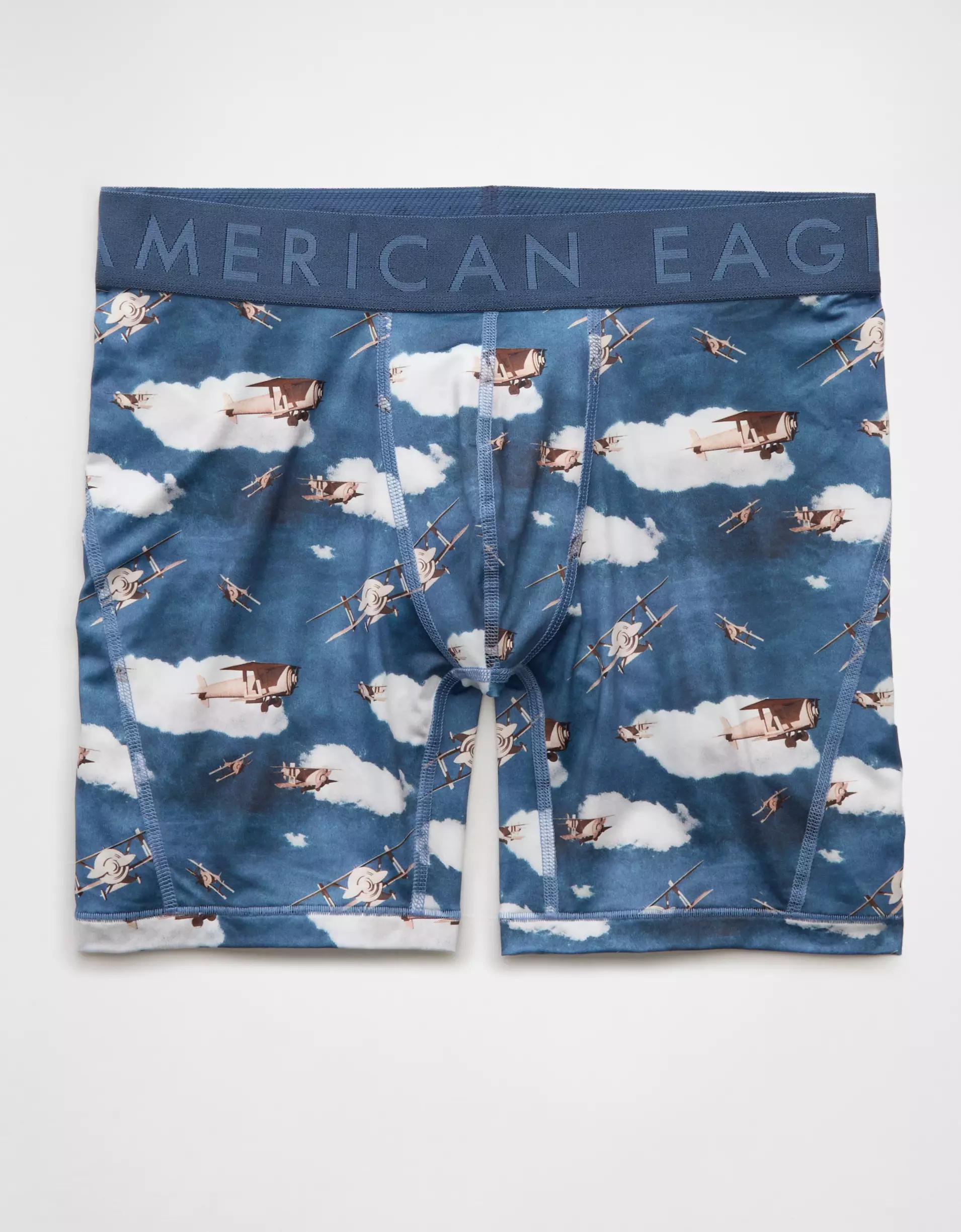 AEO Men's Space Dye 6" Flex Boxer Brief Product Image
