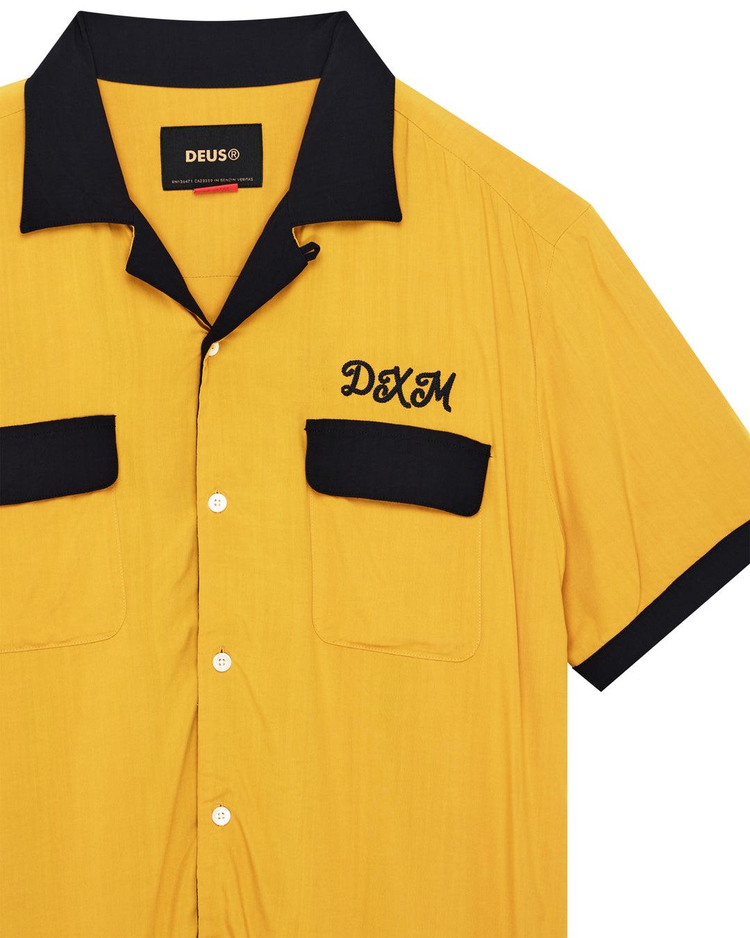 Diablo Bowling Shirt - Golden Yellow Product Image