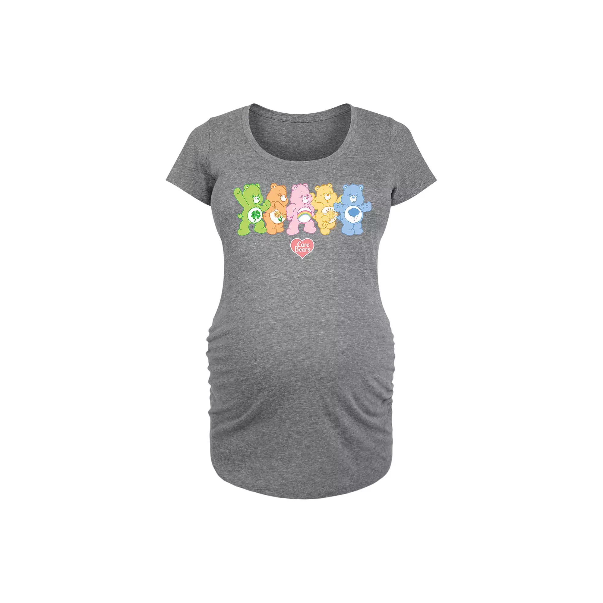 Maternity Be Kind Rainbow Flowers Graphic Tee, Women's,  Product Image