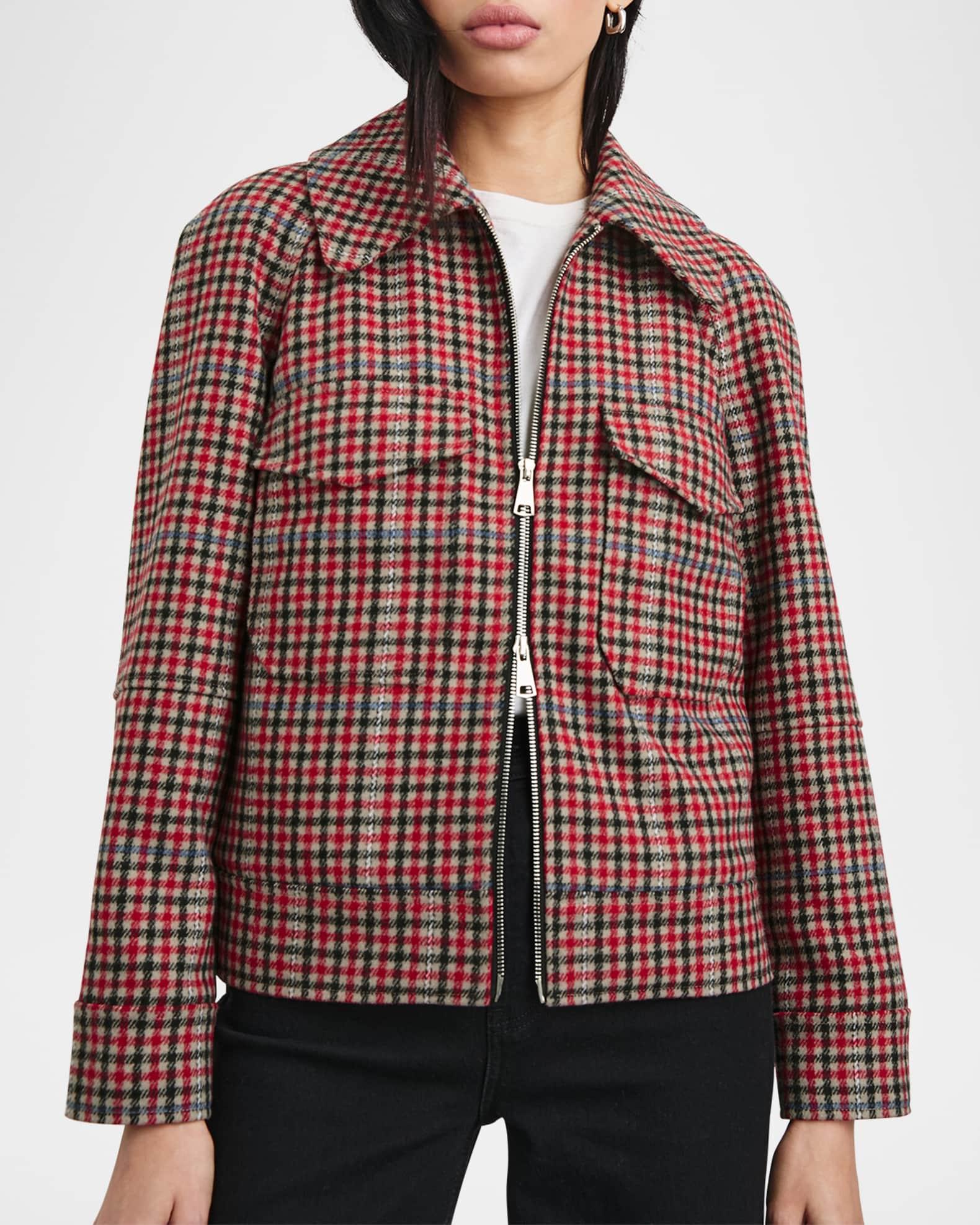 Cheyenne Check Wool-Blend Jacket  Product Image
