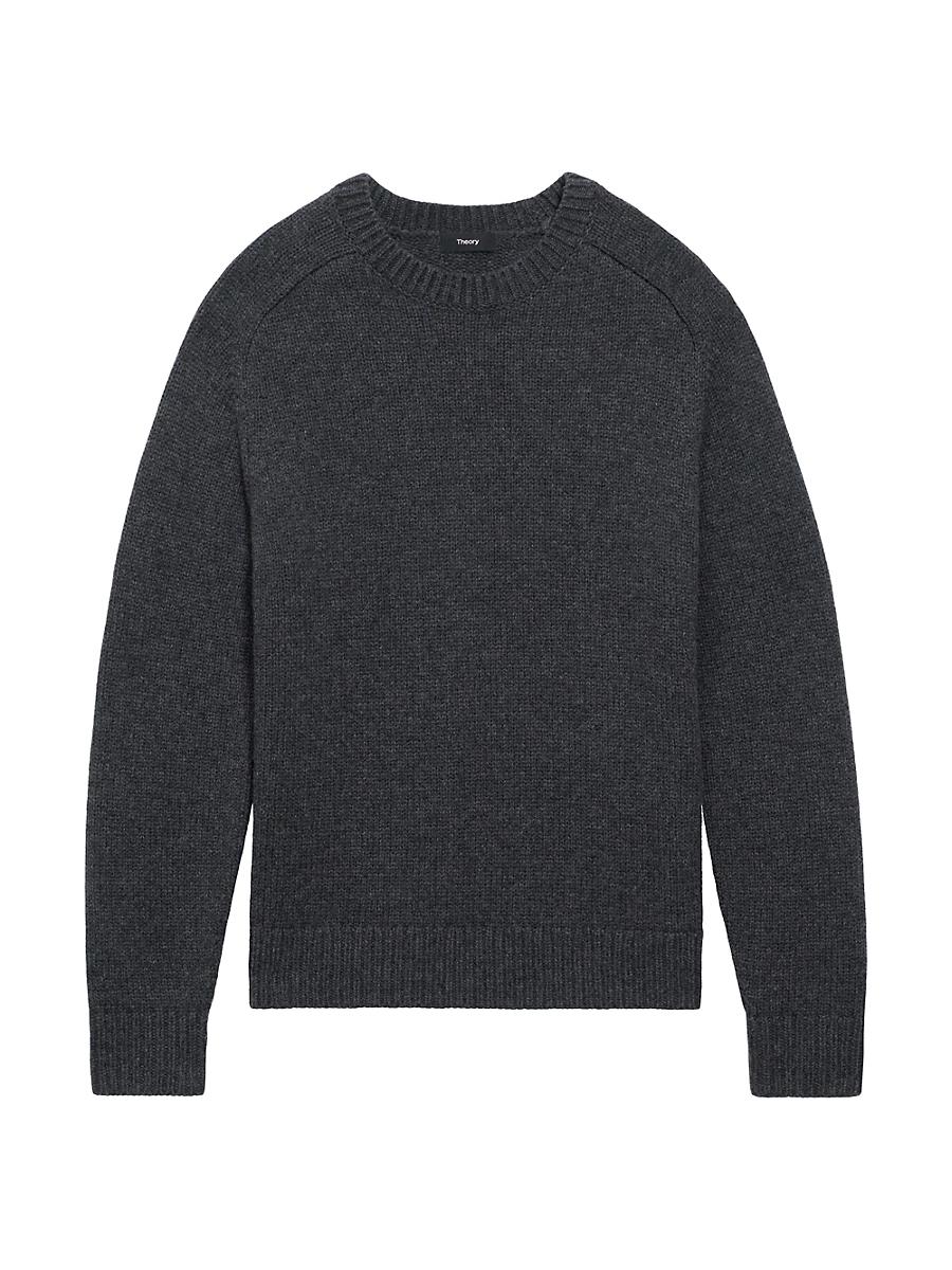 Mens Heavy Wool-Cashmere Crewneck Sweater Product Image