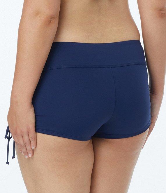 Beach House Plus Size Paloma Beach Solids Blake Adjustable Swim Short Product Image