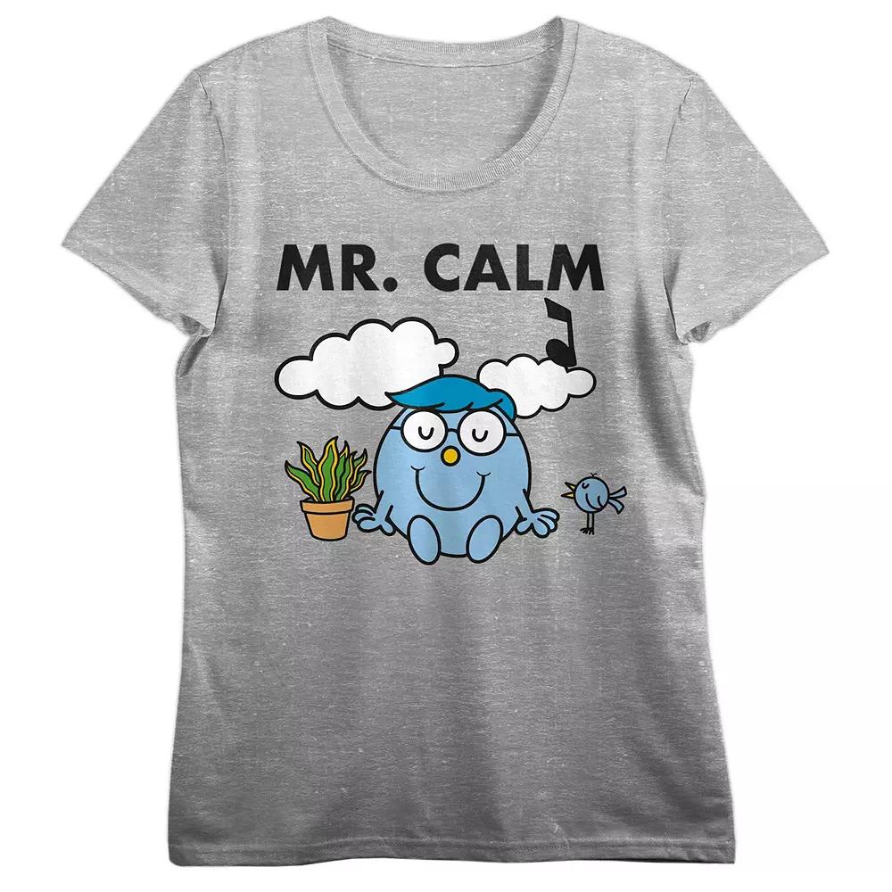 Juniors' Mr. Men And Little Miss Crewneck Tee, Girl's,  Product Image