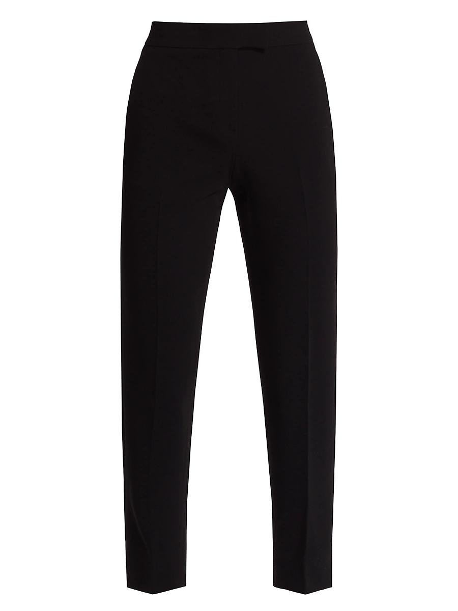Womens Ibbey Crepe Tapered Trousers Product Image