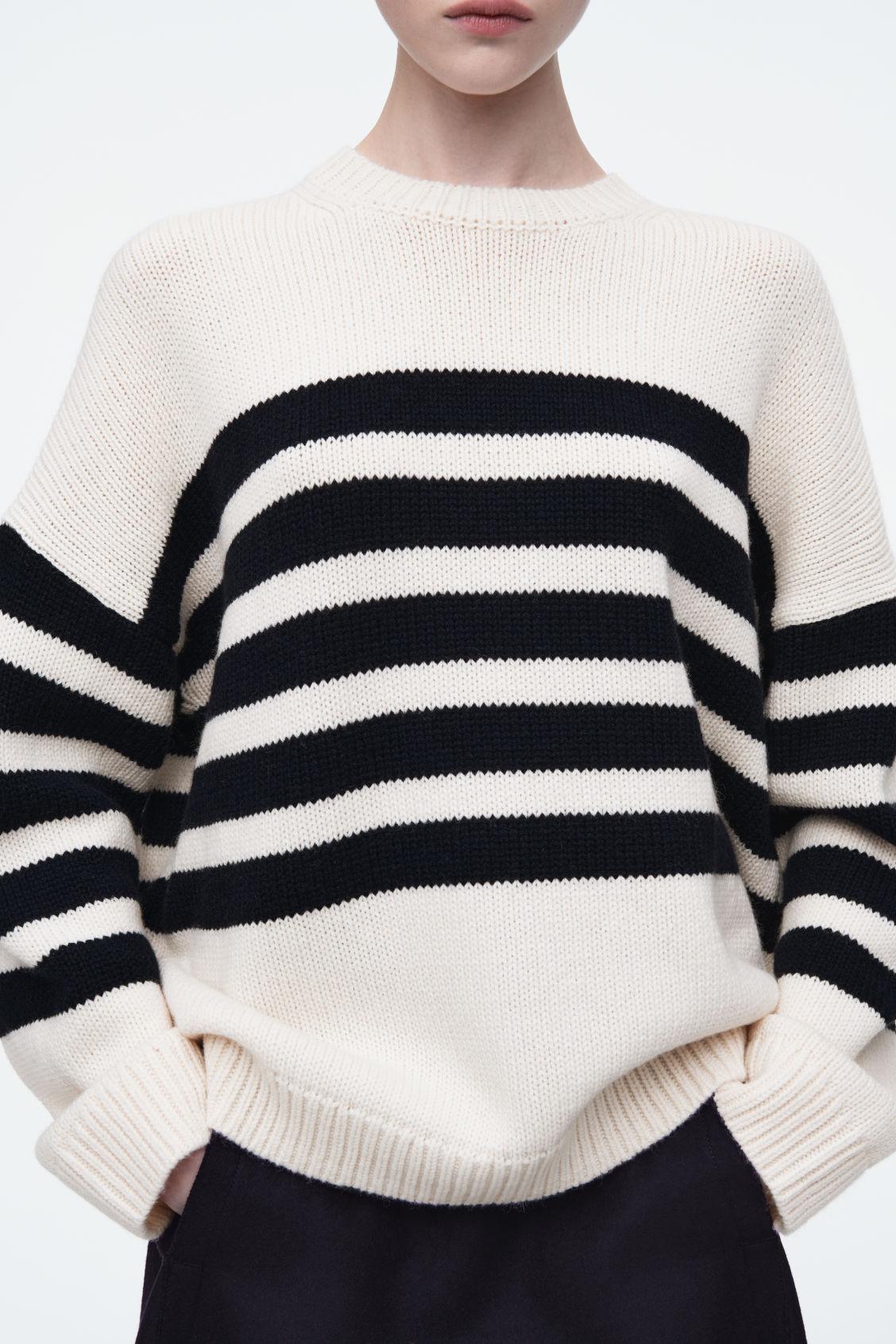 STRIPED WOOL SWEATER Product Image