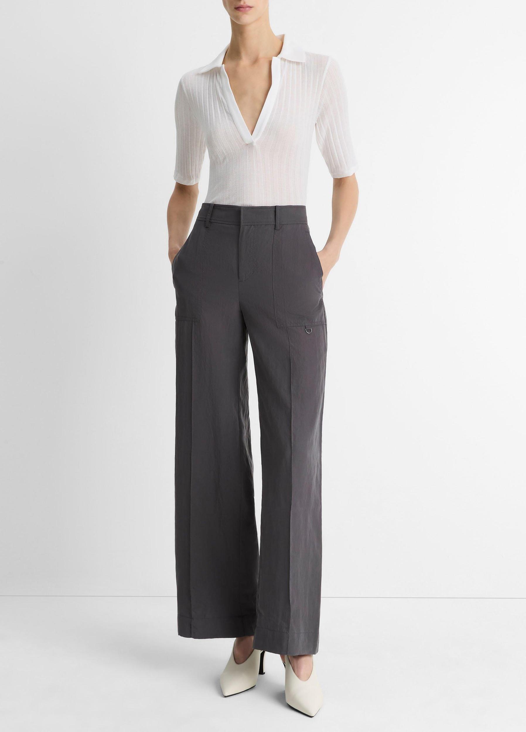 Wide-Leg Utility Pant Product Image
