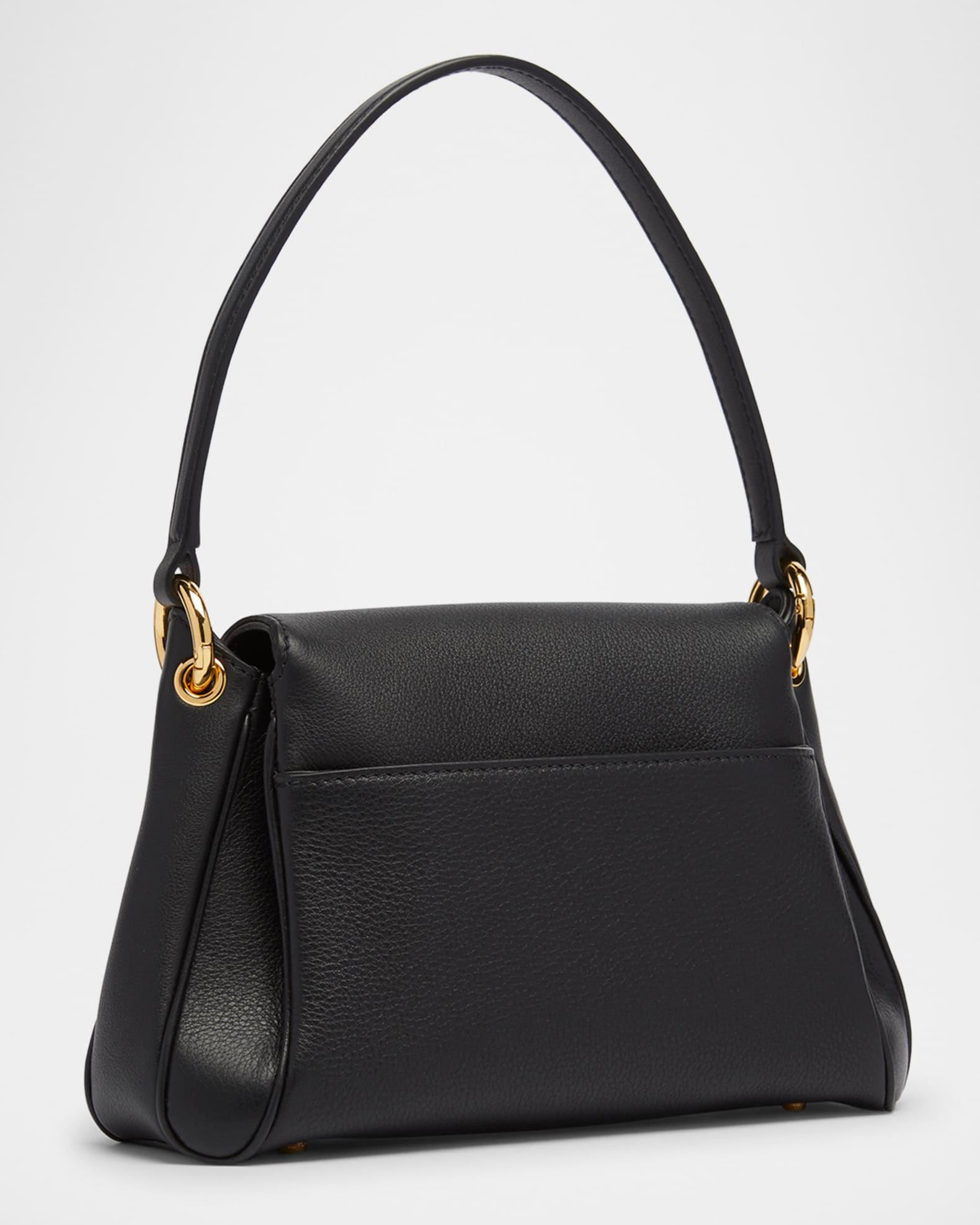 Tara Small Shoulder Bag in Grain Leather  Product Image