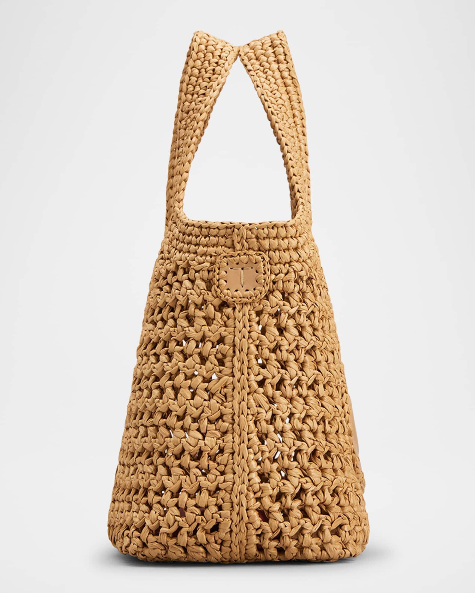 Mini Crochet Top-Handle Bag Product Image