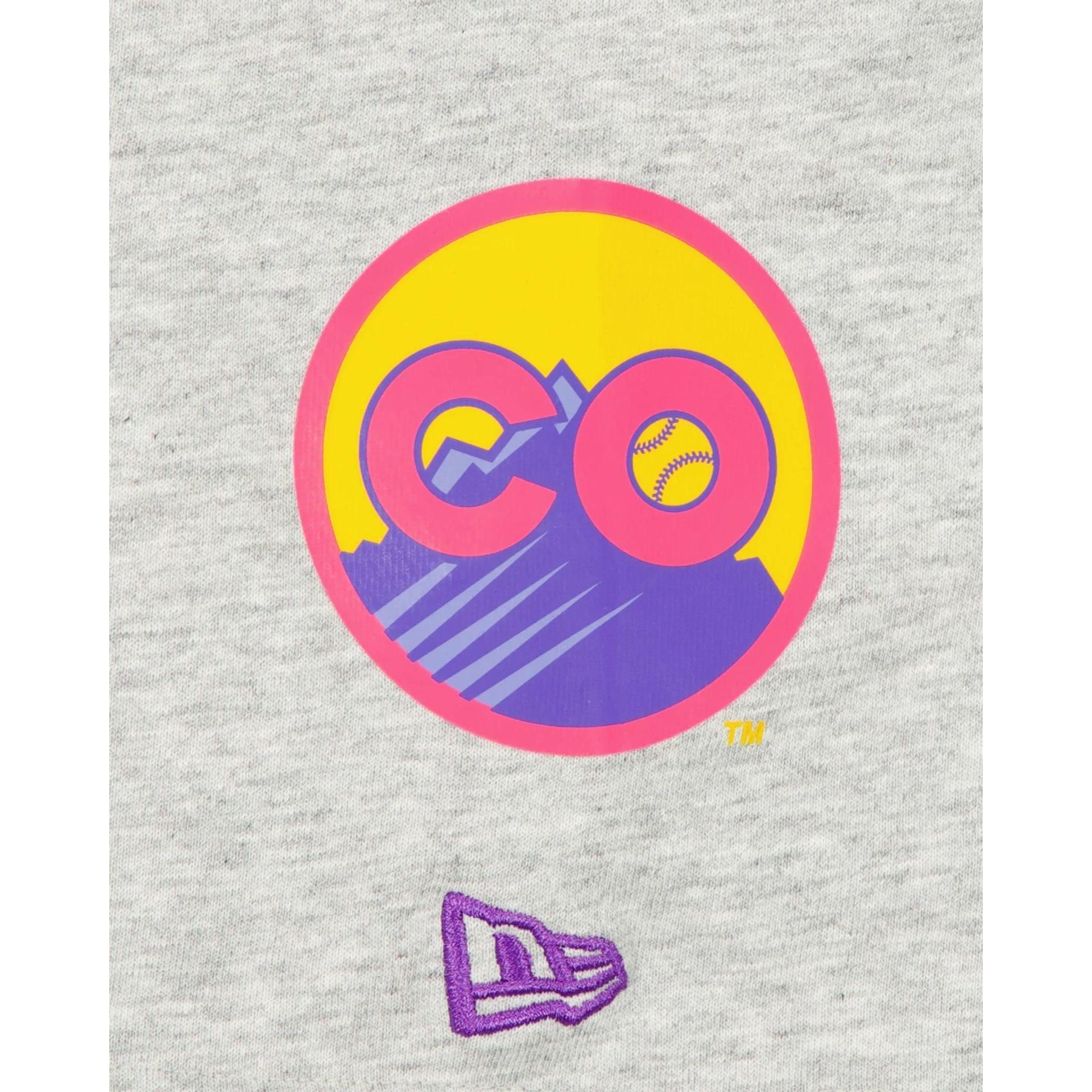 Colorado Rockies City Connect Gray T-Shirt Male Product Image