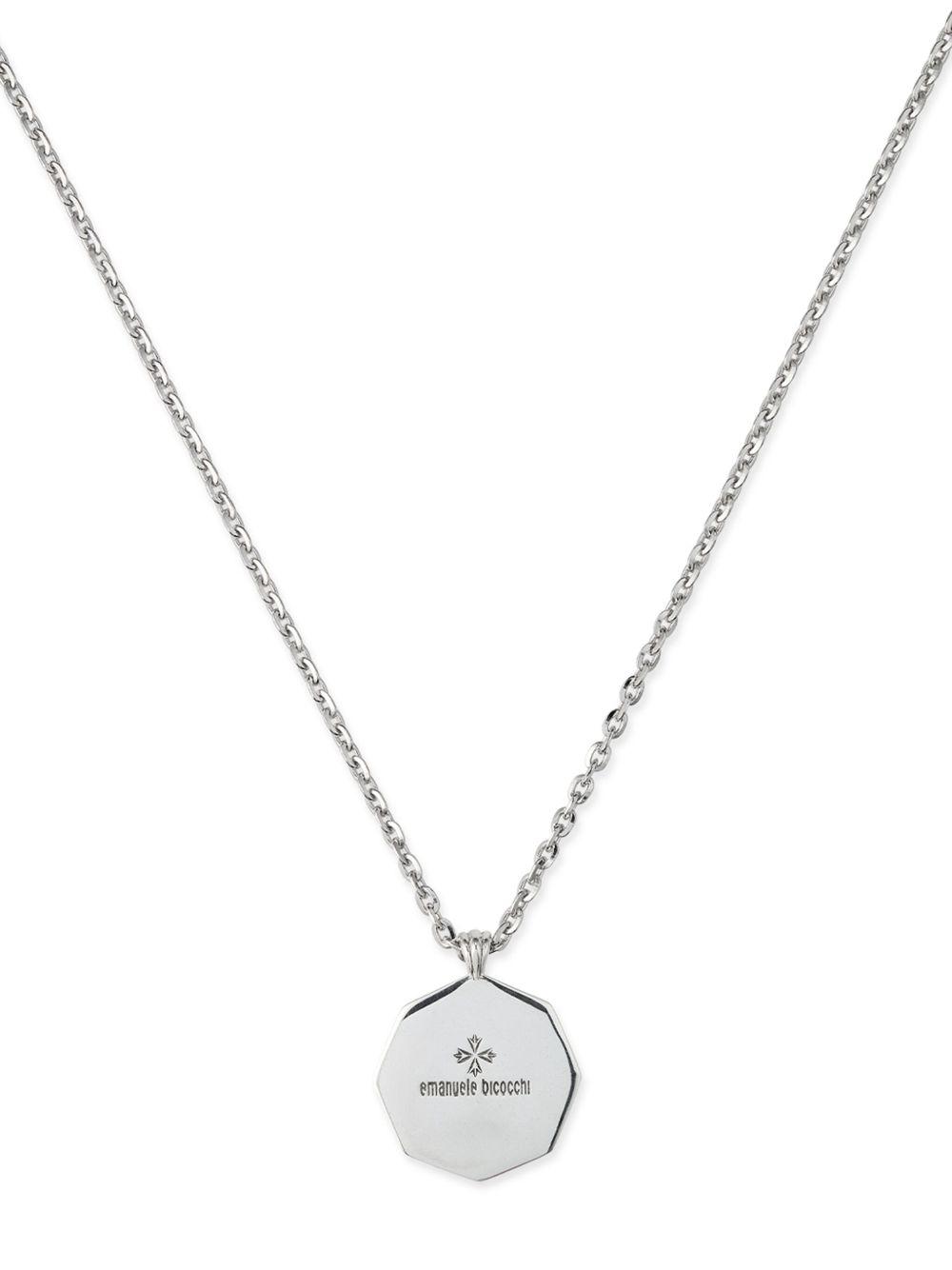 mother-of-pearl amulet necklace Product Image