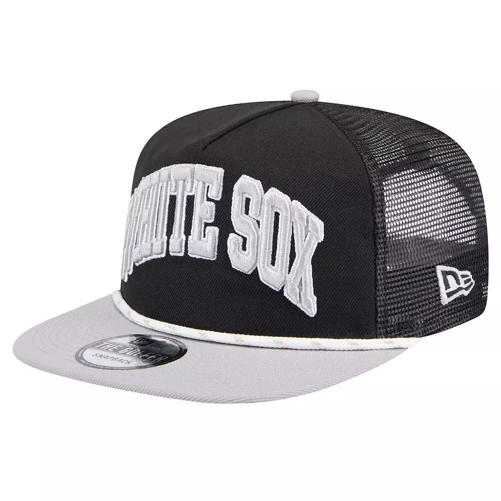 New Era Mens Chicago White Sox New Era White Sox Golfer Throwback Snapback - Mens Product Image