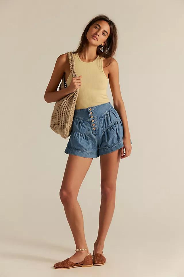 We The Free Fleur Denim Shorts Product Image