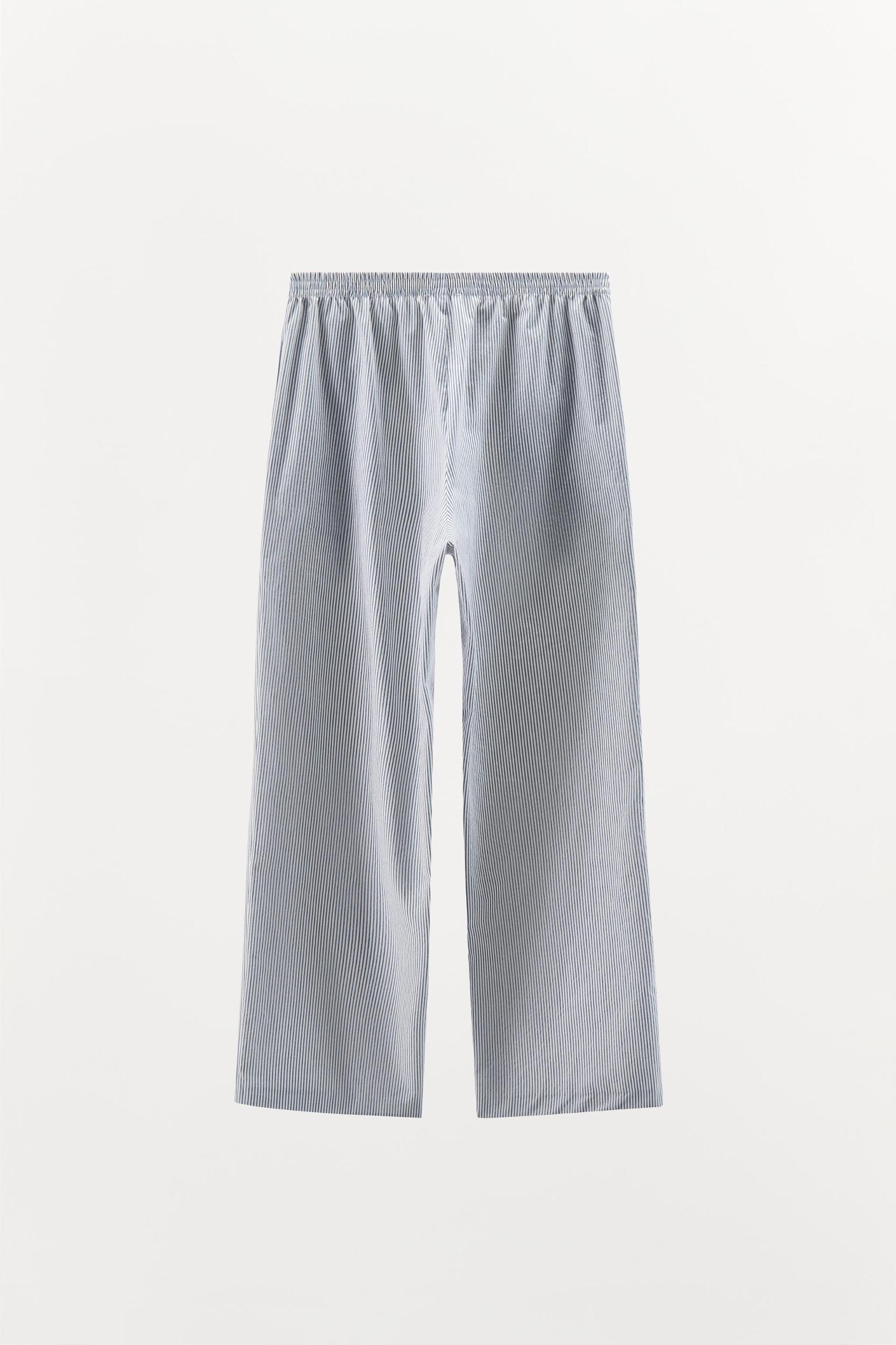 STRIPED PAJAMA PANTS Product Image