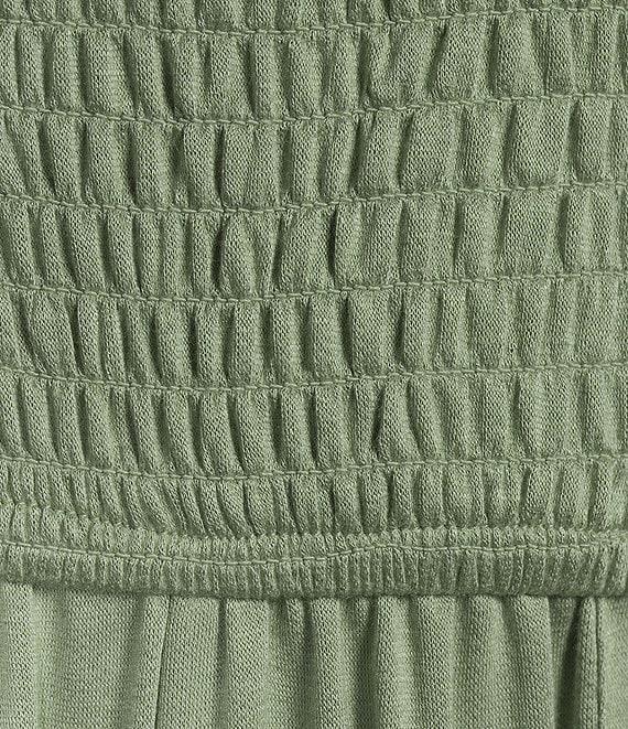 Moa Moa Square Neck Full Length Jumpsuit Product Image