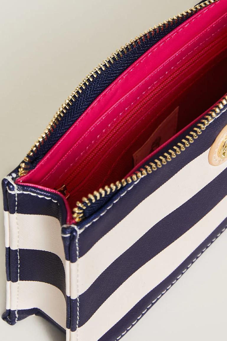 Emmy Wristlet-Navy Stripe Product Image