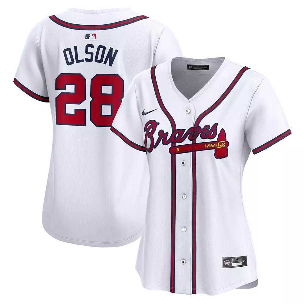 Women's Nike Matt Olson White Atlanta Braves Home Limited Player Jersey,  Product Image