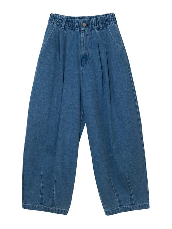 Loose High-Waisted Slimming Mom Jeans Product Image