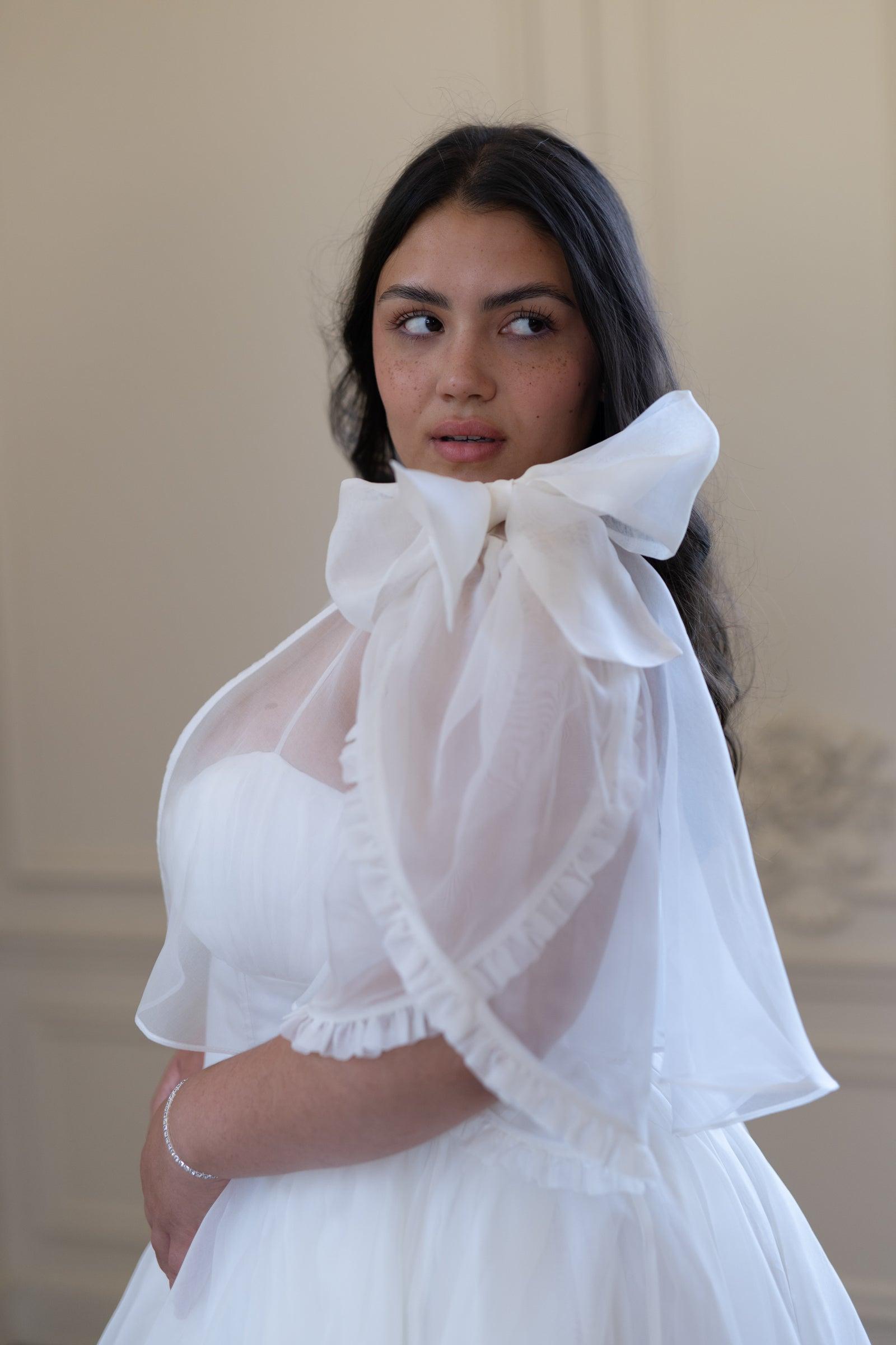 The Ivory Dreamgirl Capelet Product Image