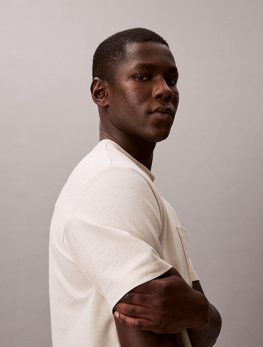 Cotton Blend Relaxed T-Shirt Product Image