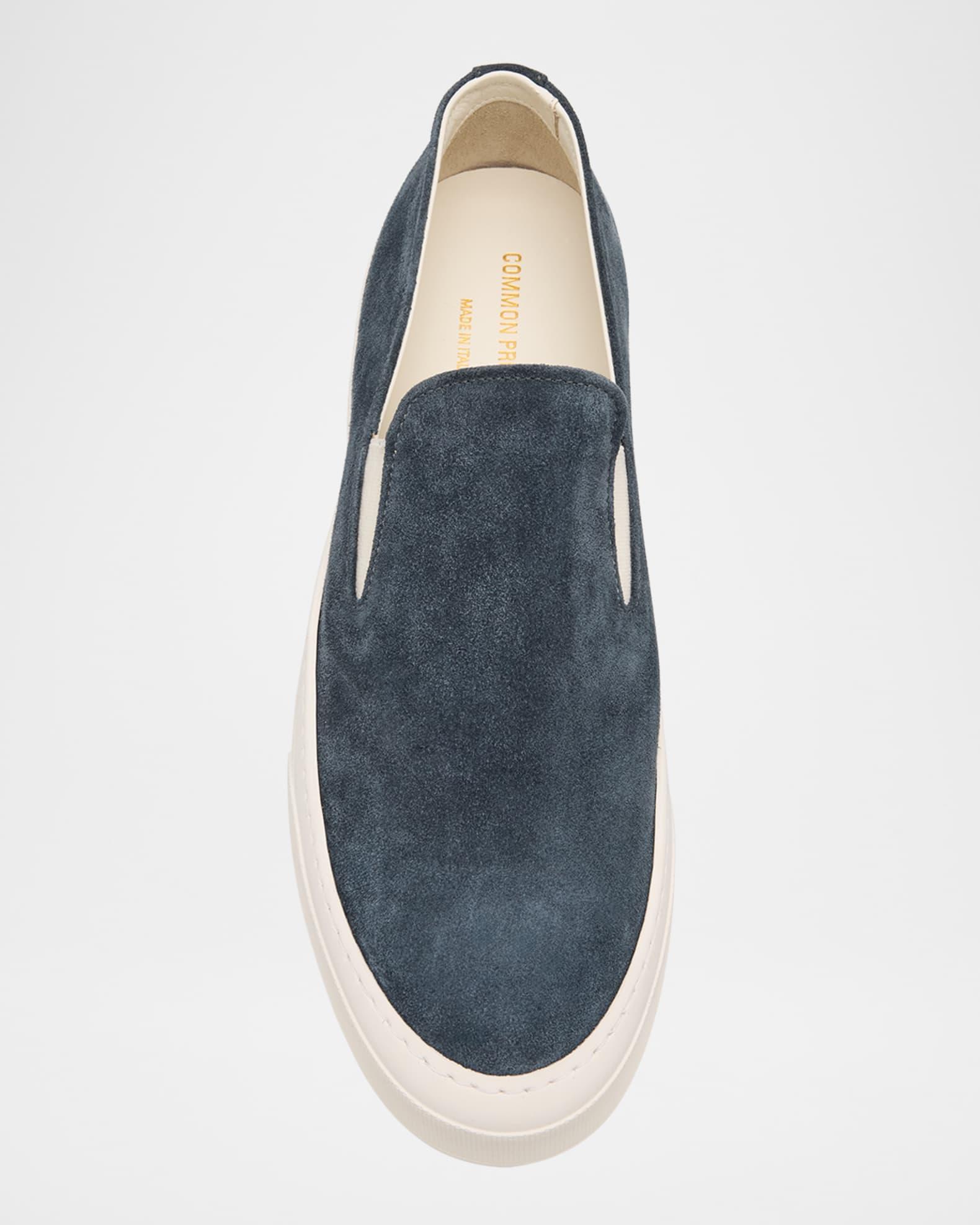 Men's Suede Slip-On Sneakers Product Image